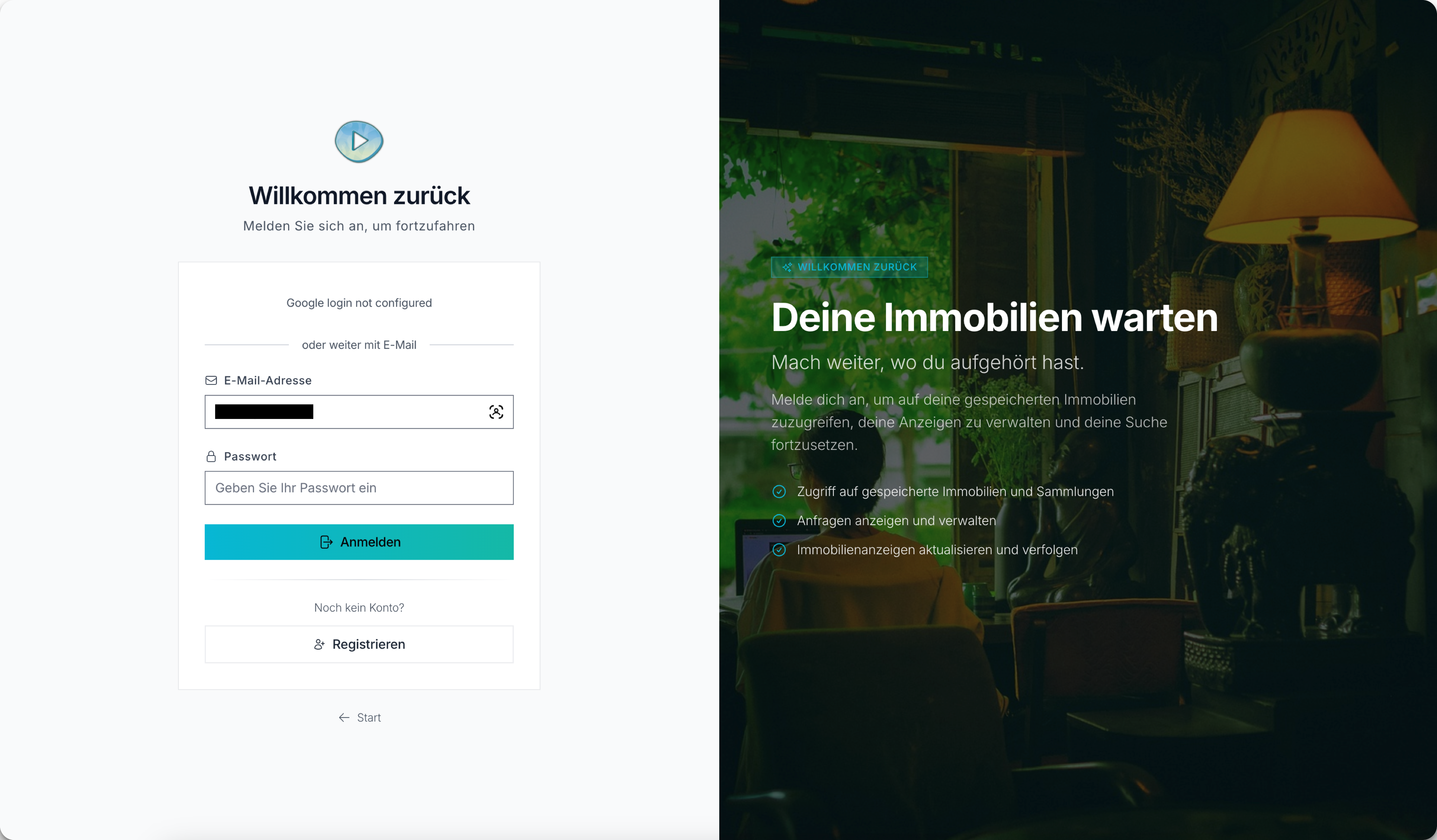 Login - Light Mode